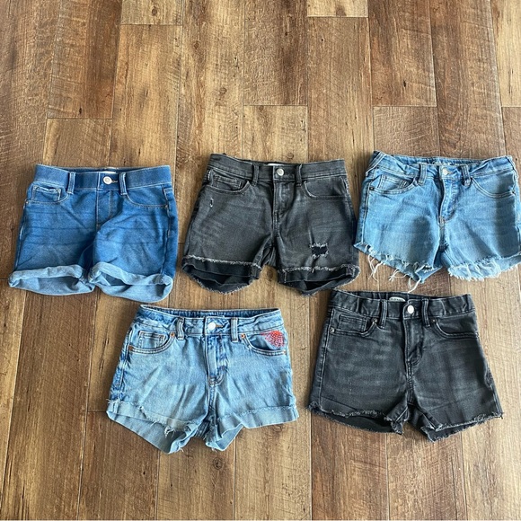 Old Navy Other - Youth girls jean shorts cat and Jack/ old navy size 10 bundle of 5